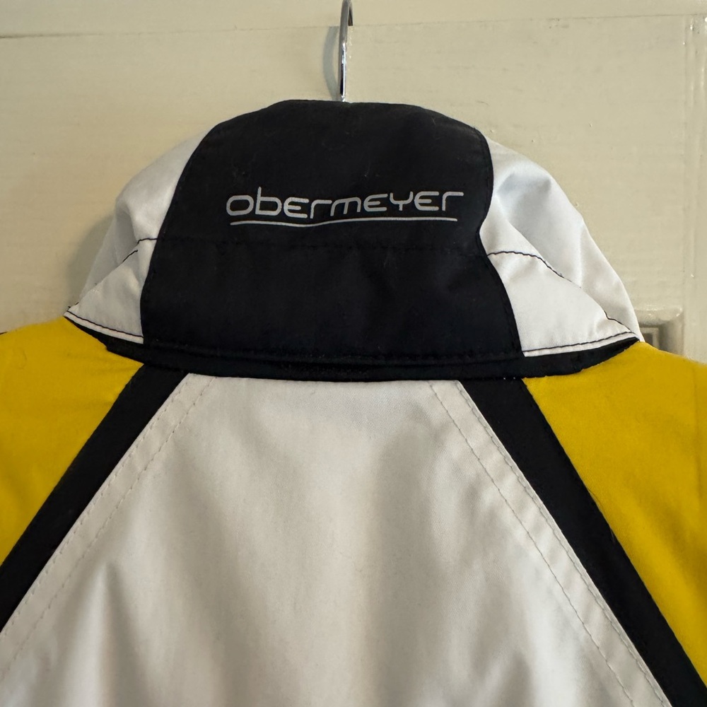 Obermeyer White and Yellow Ski Jacket - Picture 2 of 6